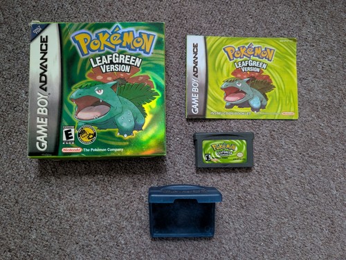Pokémon leaf green - pokémon, boxed