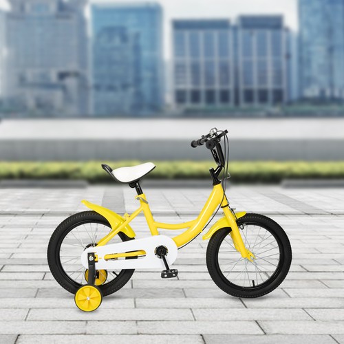 Kids bike yellow bicycle - 16",