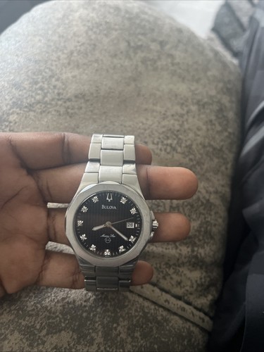 Stainless still bulova marine - still,