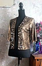 BNWT VINTAGE TOPSHOP GOLD