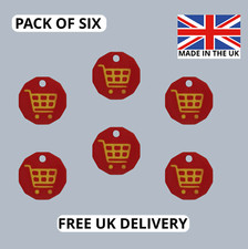 6 Pack Shopping Trolley Token
