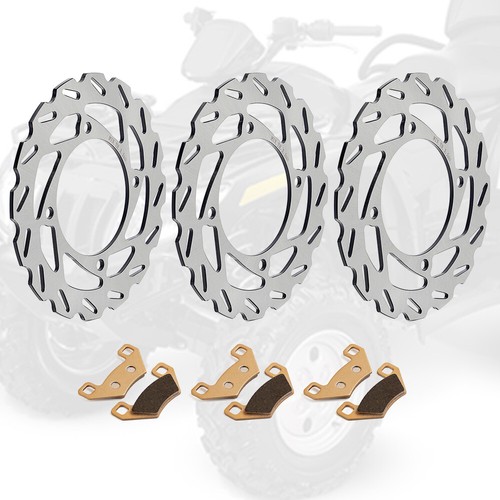 Front rear brake discs - front,