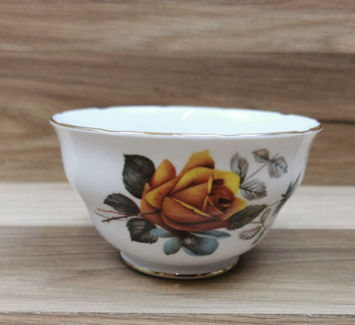 Vintage royal vale blue floral - vale,