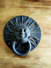Vintage Sun Face Door Knocker