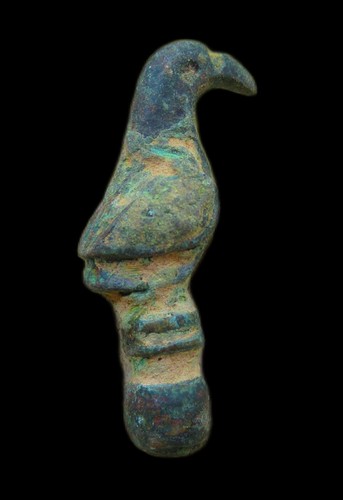Ancient roman bronze eagle - ancient,