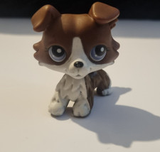 Littlest Pet Shop Collie Puzzle Brown Dog – No Number – Authentic LPS