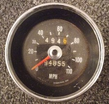 Vintage Smiths 110 MPH Speedometer - Sunbeam Stiletto etc