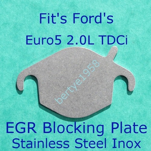 Egr valve blank plate - blank, ford