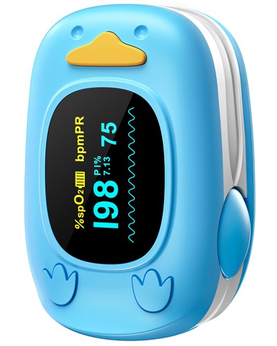 Finger pulse oximeter - spo2, pr