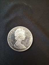 Silver Canadian Dollar Voyageur Canoe 1965