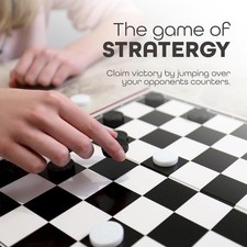 Draughts Board Game | 14"