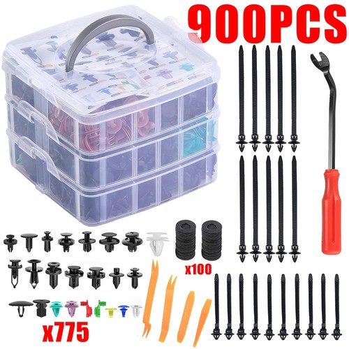 900pcs car body trim clips - 900pcs,
