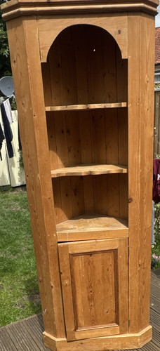 Wooden oak style corner - wooden,