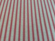Linen Ticking Stripe Fabric
