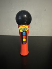 The Wiggles Sing Along Microphone Rare Working Toys 2019