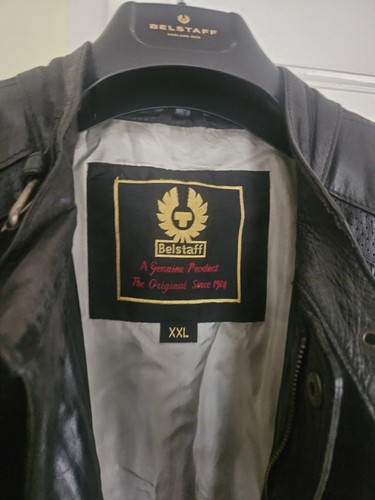 Mens belstaff leather gouger - belstaff,