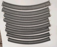 VINTAGE HORNBY RAILWAYS Track 8x R.605 1st Radius Double Curve MADE IN AUSTRIA