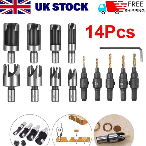14pcs standard countersink - 14pcs,