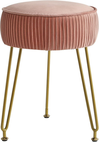 Ibuyke velvet vanity stool - velvet,