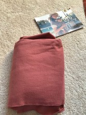 BRAND NEW NO BOX - BOBA WRAP in Terracotta Pink - Organic Cotton Sling Carrier