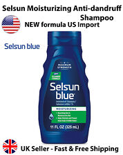 Selsun Blue Anti Dandruff Shampoo Moisturising Aloe Shampoo 325ml - Expiry 10/26