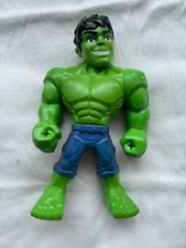 Playskool Heroes Marvel Super Hero Adventures Mega Mighties Hulk USed Please loo