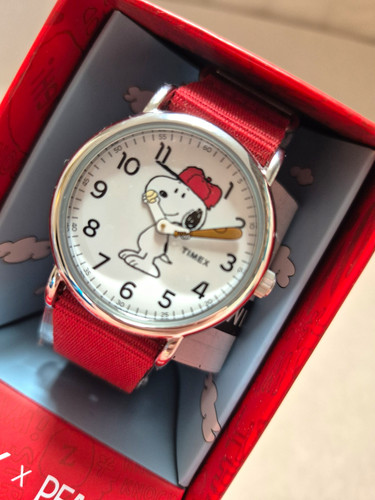 Timex peanuts snoopy watch - timex,