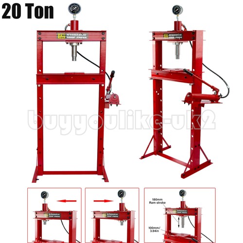 Hydraulic shop press 20ton - press,