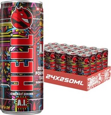 Hell Energy Drink 24 x 250ml Cans Multiple Flavours Classic Zero Fruit Options
