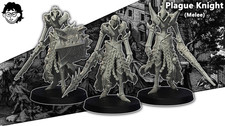 Trench Crusade Compatible - Black Grail - Plague Knights - Dimomodels