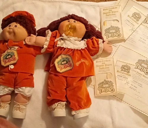 Cabbage patch kids twins 14in - kids,