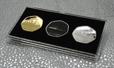 Trio of RMS TITANIC Silver and