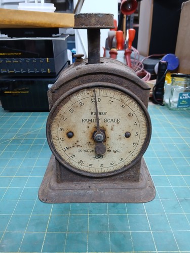 Vintage hughes family scales - vintage,