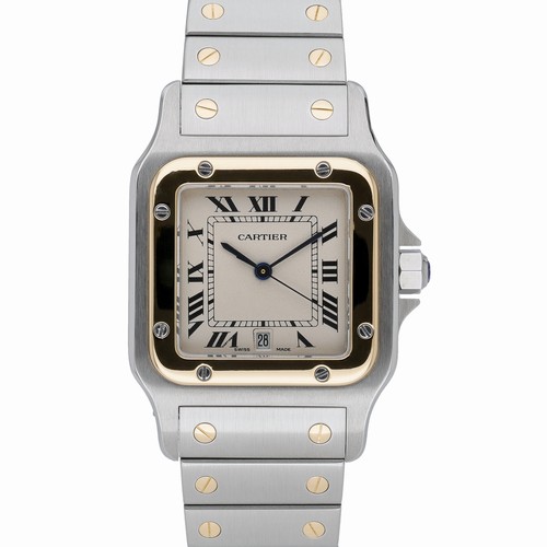Cartier santos galbee 1566 - cartier,