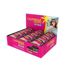PACK OF 12 California Scents Coronado Cherry Can Style Car Air Freshener  CCS007