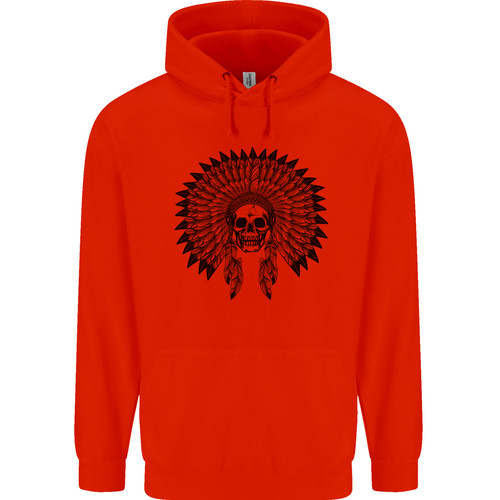 Indian skull headdress biker - indian,