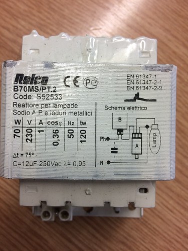 Relco b70ms lighting - relco, b70ms/pt.2