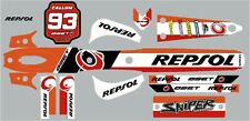 Oset 20 graphic kit 2011-2014 models Repsol style FREE PERSONALISATION & UK POST