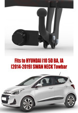 Swan Neck Tow Bar For Hyundai i10 II Hatchback 5D 2014-19 & NO ELECTRICS - H234