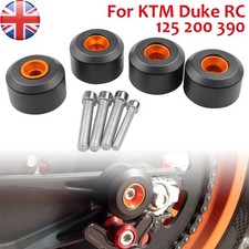 Front & Rear Fork Wheel Frame Slider Crash Protector For KTM 125 200 390 DUKE