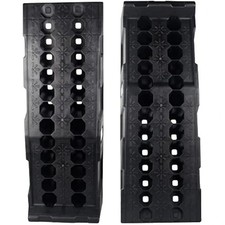 DAYUAN 2 pcs 7 ton Plastic Car Ramps Heavy Duty Garage Ramps