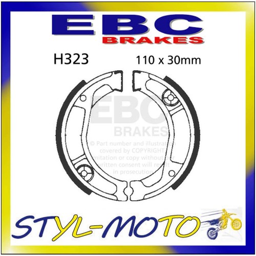Rear brake shoes - rear,
