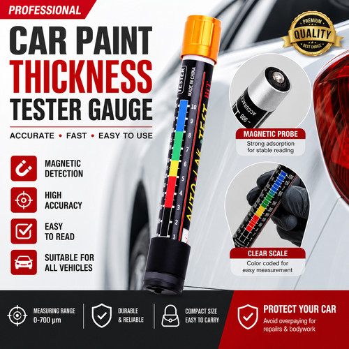 Car paint thickness - paint,