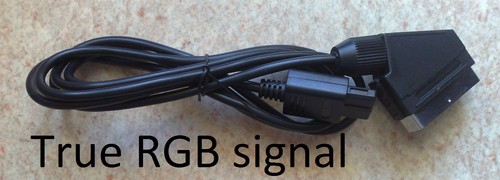 New rgb cable - rgb, pal