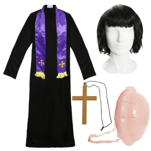 Dibley vicar priest costume - vicar, tv