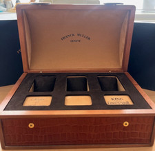 FRANK MULLER KING CONQUISTADOR BESPOKE WATCH BOX/CHEST GI142