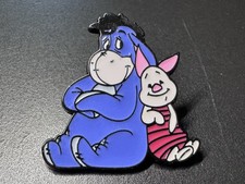 Eeyore piglet enamel - &,