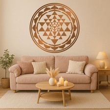 Sri Yantra Wall Decal Geometry