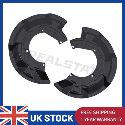 Front brake disc shields - front,