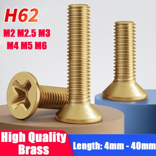 Solid brass phillips - brass,